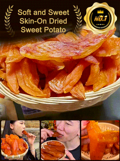 Soft and Sweet Skin-On Dried Sweet Potato-Ying