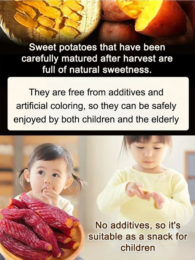 Soft and Sweet Skin-On Dried Sweet Potato-Ying