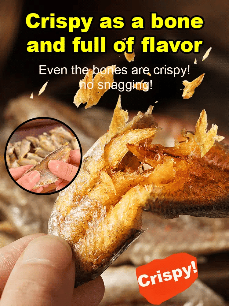 High-protein ready-to-eat deep-sea fish crisps-Ying