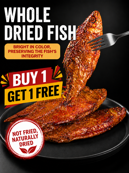 🐟️Gourmet Spicy Whole Fish | Vacuum-Sealed | High Protein Seafood Snack-Ying
