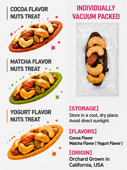 🍪Premium Crispy Almond Cashew Cookies – Roasted Nut Snack with Cocoa, Matcha & Original Flavors-Ying