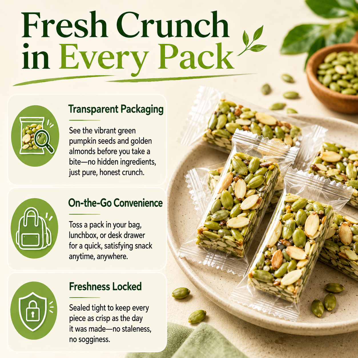 Pumpkin Seed Crisp-Plant-Powered Wellness in Every Crunch-Ying