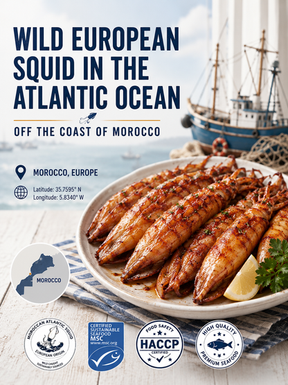 🦑BBQ Roasted Whole Squid Snack – Ready to Eat, Individually Wrapped-Ying