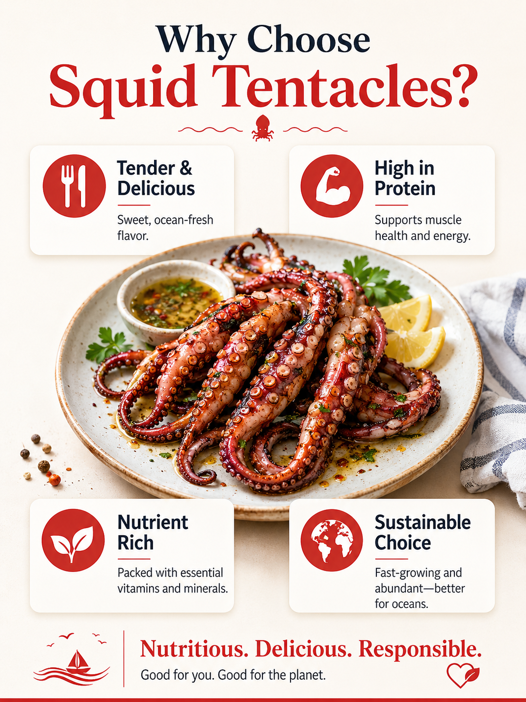 🦑BBQ Roasted Whole Squid Snack – Ready to Eat, Individually Wrapped-Ying