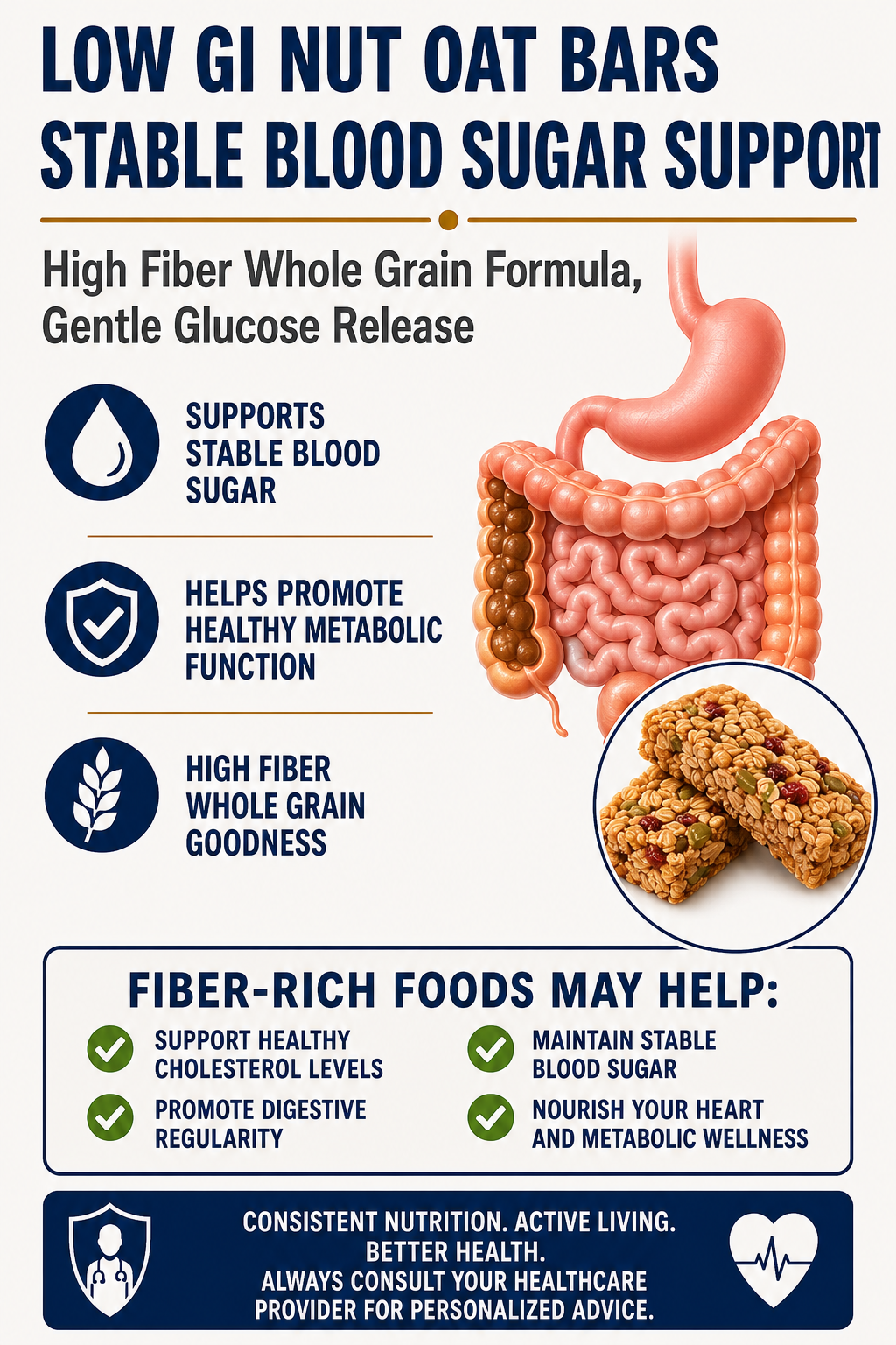 🥚Oat Protein Granola Bars Low Calorie Snack-Ying